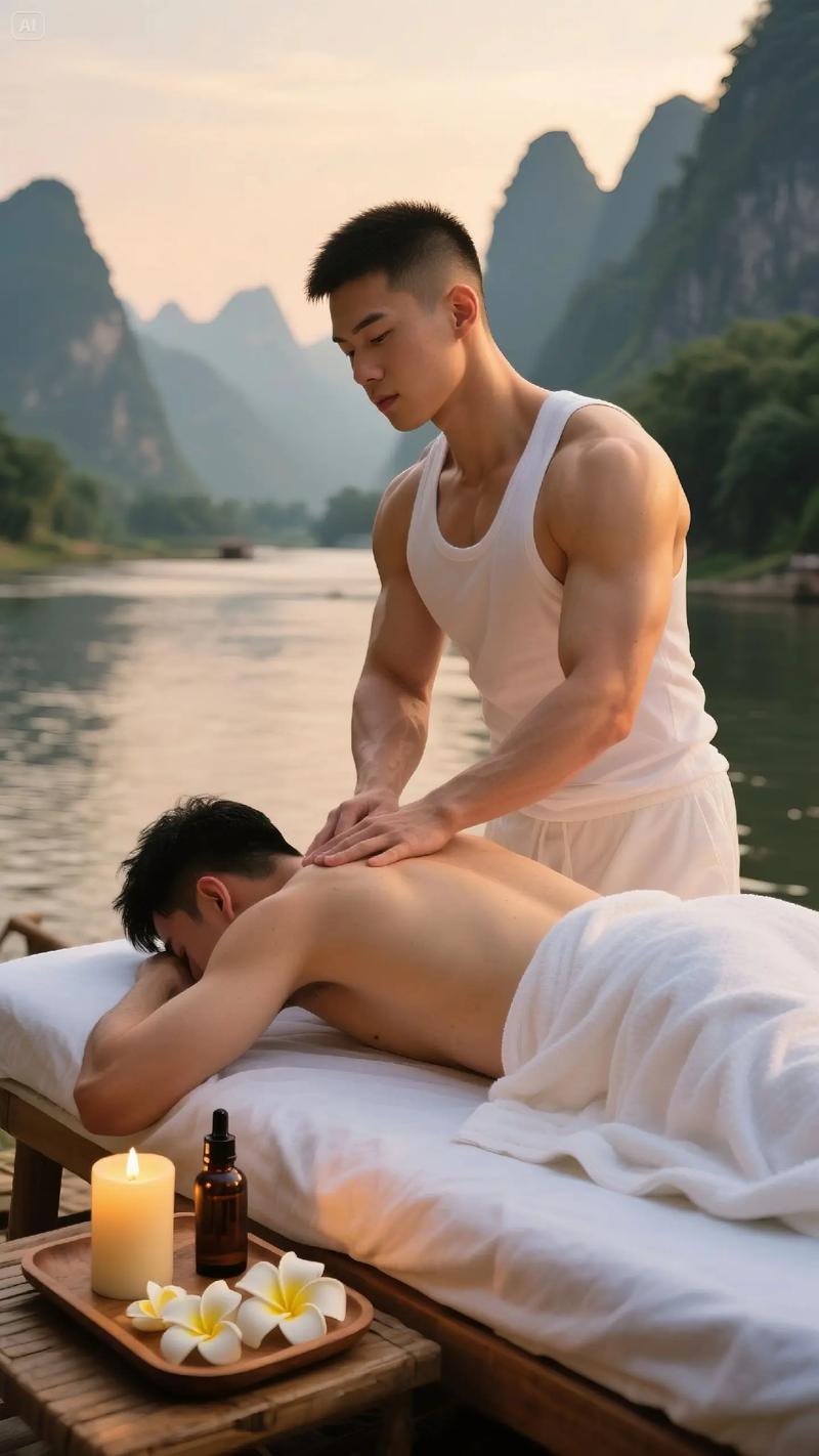 日本精油按摩男：专业男士精油推背、深层放松与舒缓疲劳的全身指压体验